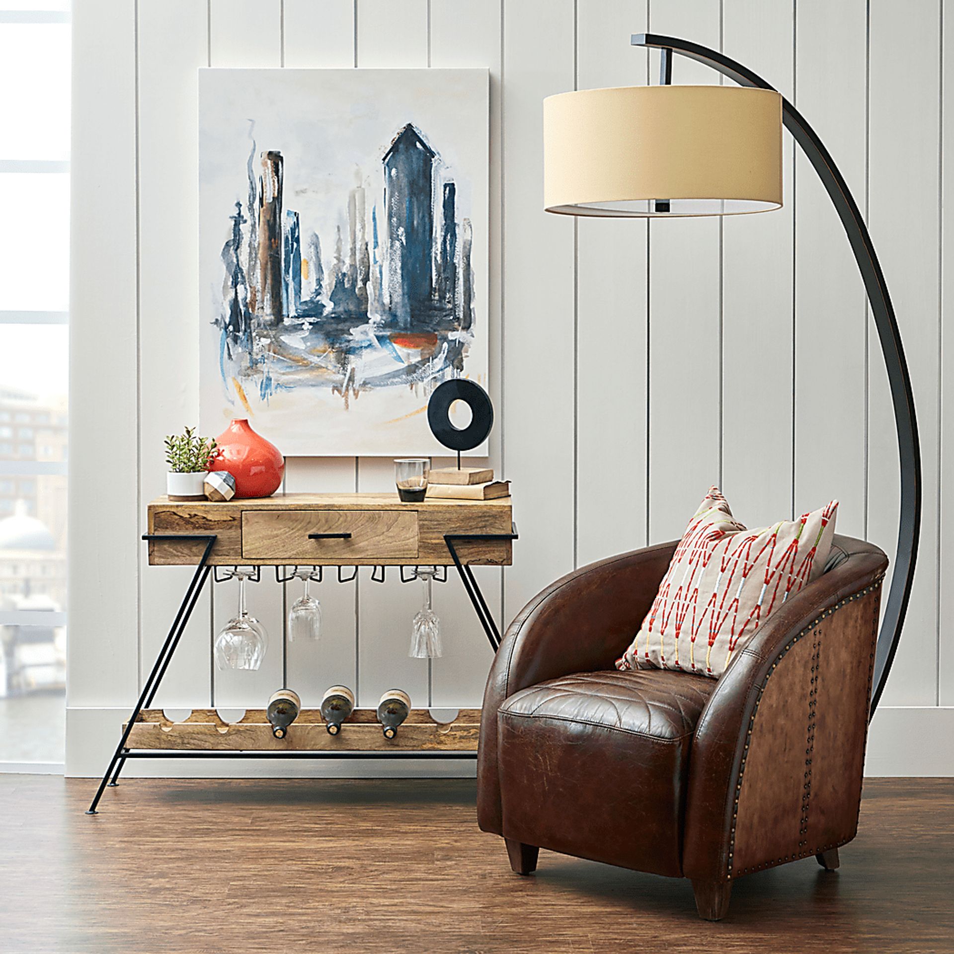 Merroway Brown Bar Cart - Image 9