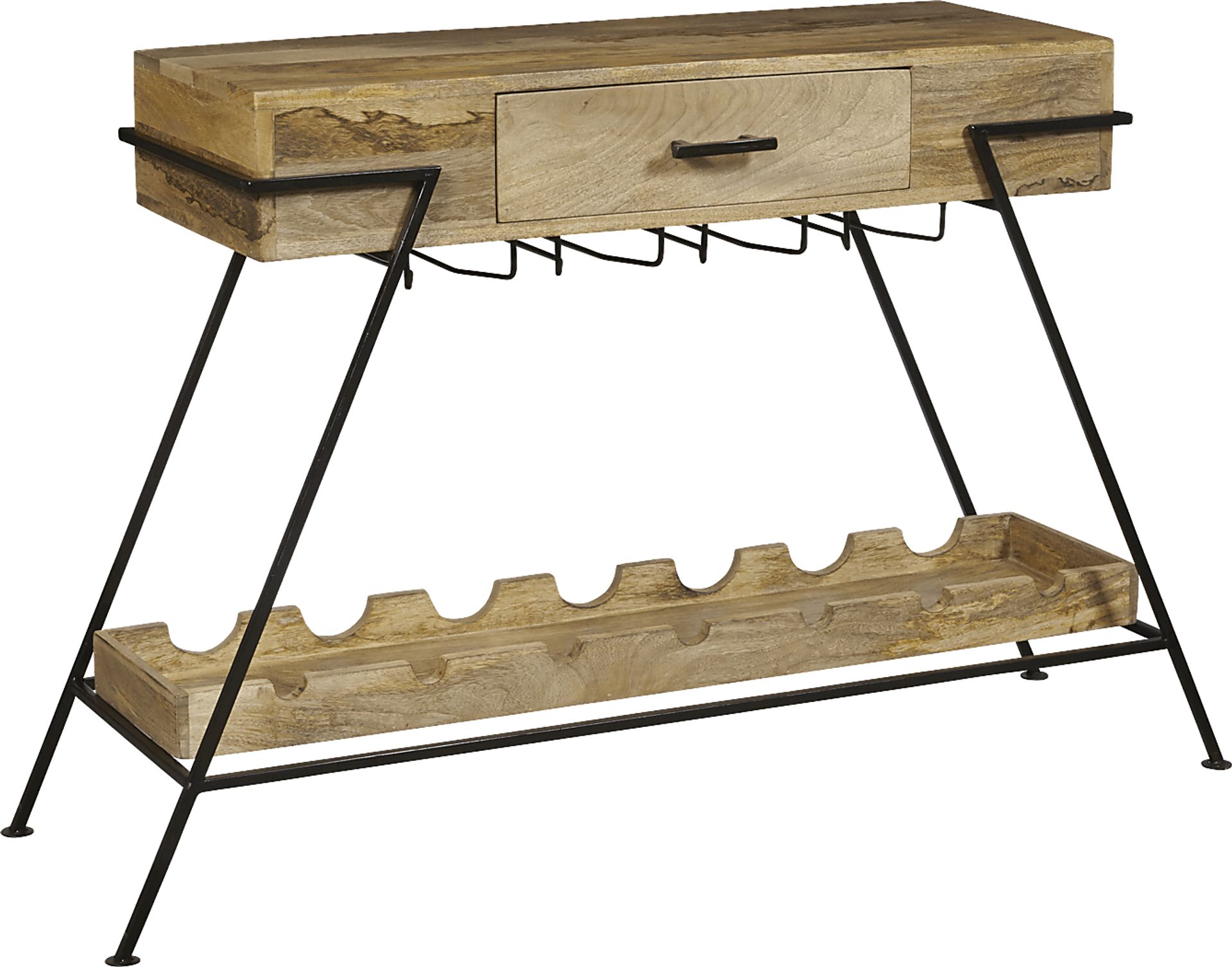 Merroway Brown Bar Cart - Image 1