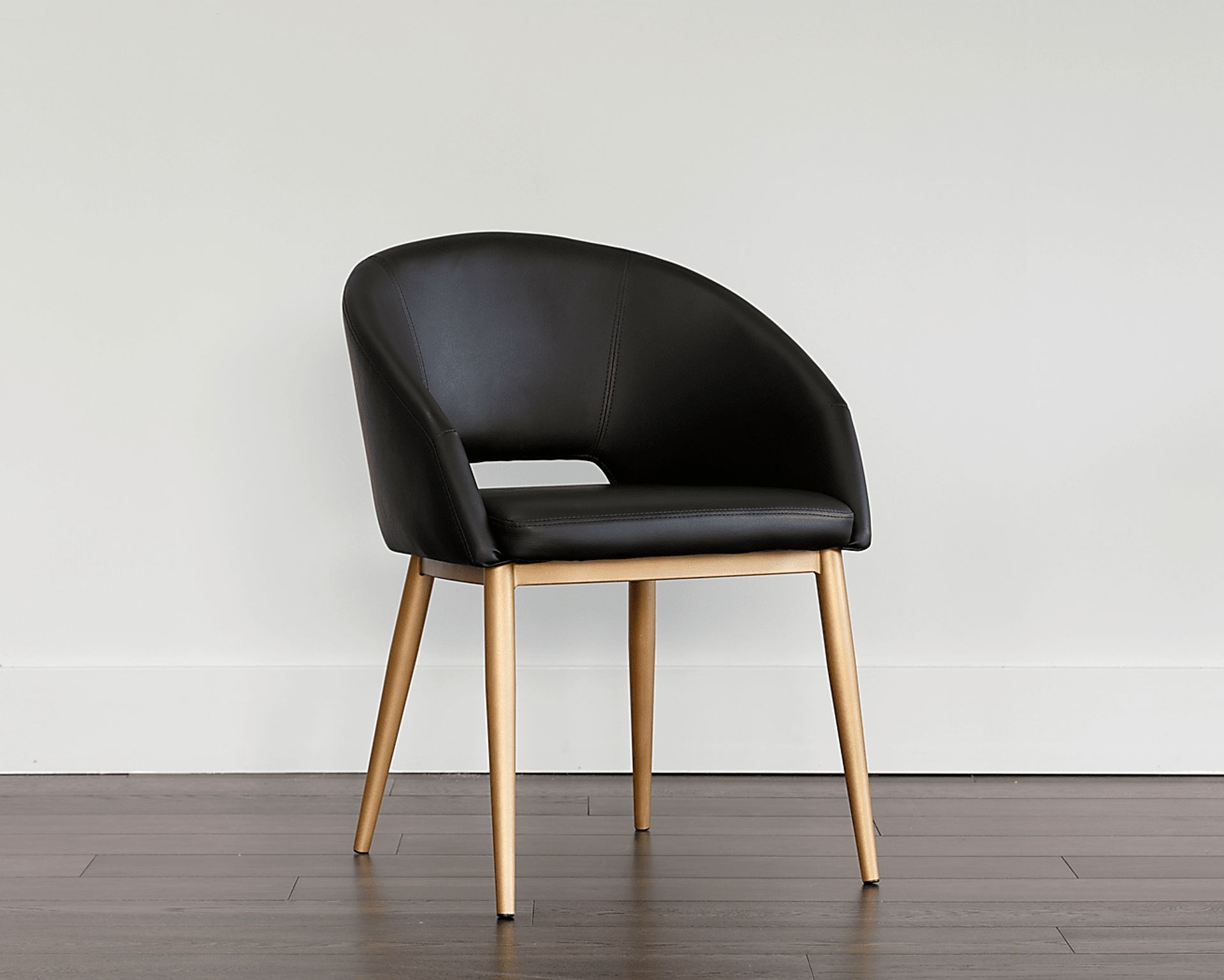 Mersey Black Dining Chair - Image 3