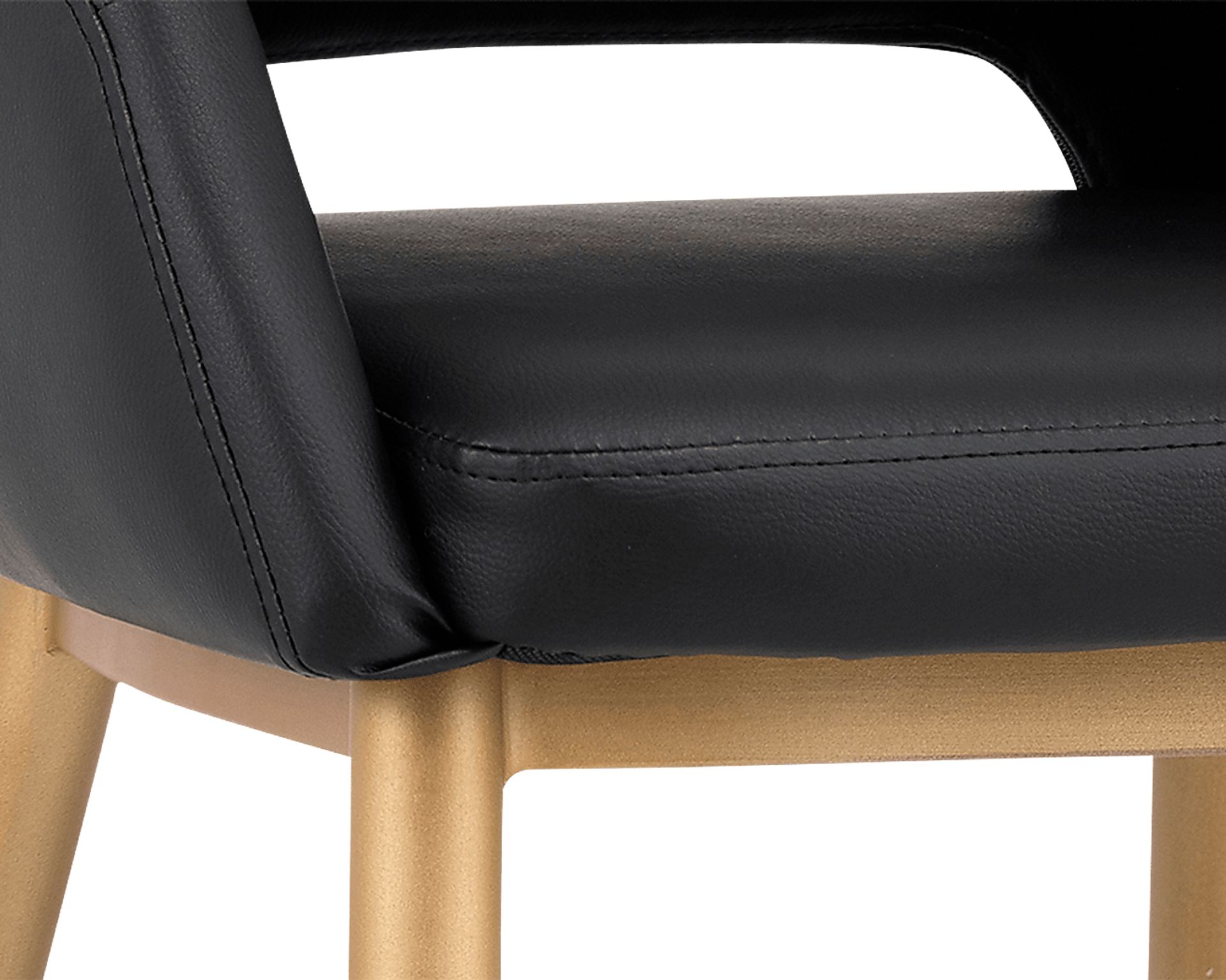 Mersey Black Dining Chair - Image 4
