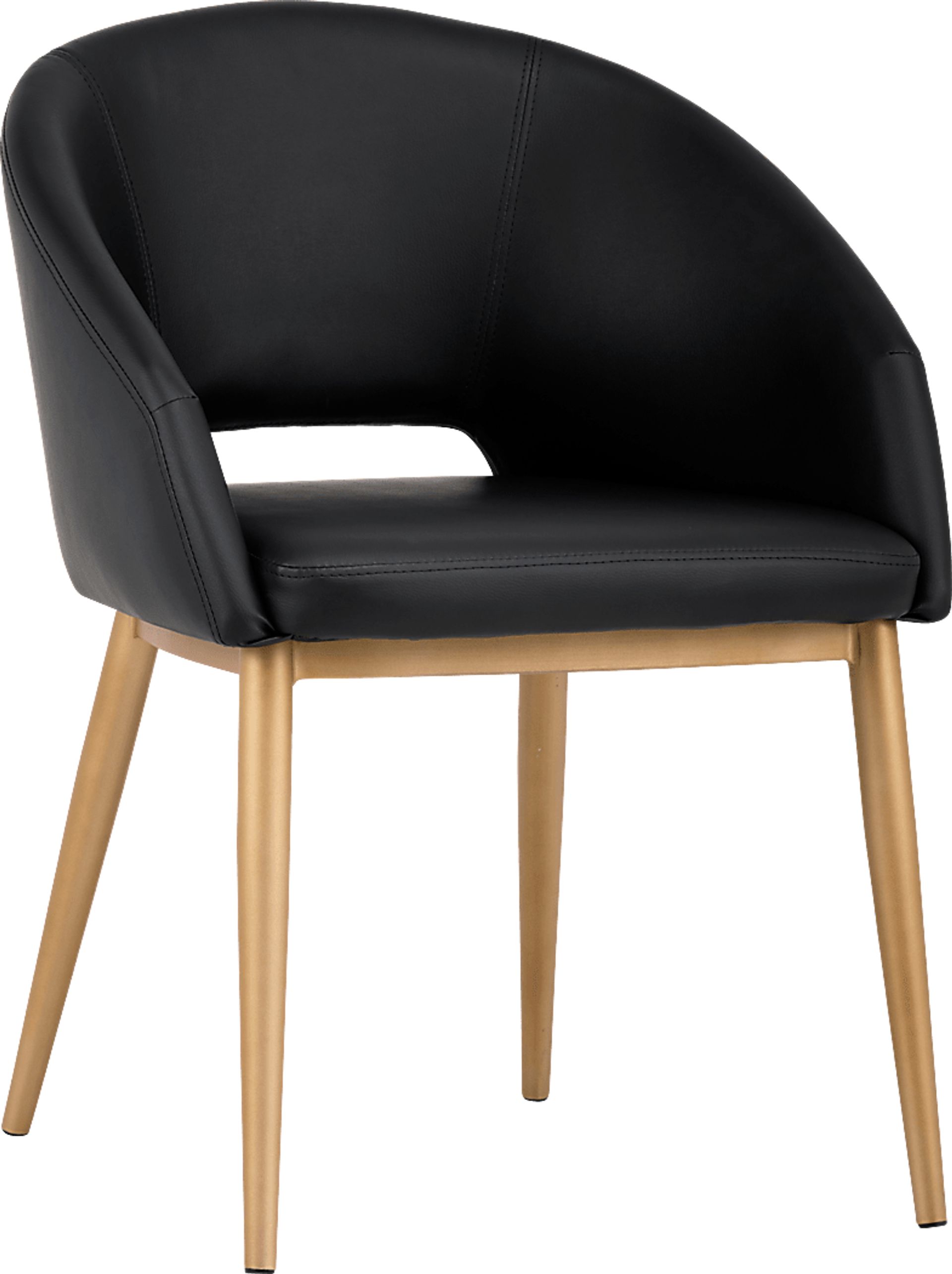 Mersey Black Dining Chair - Image 1