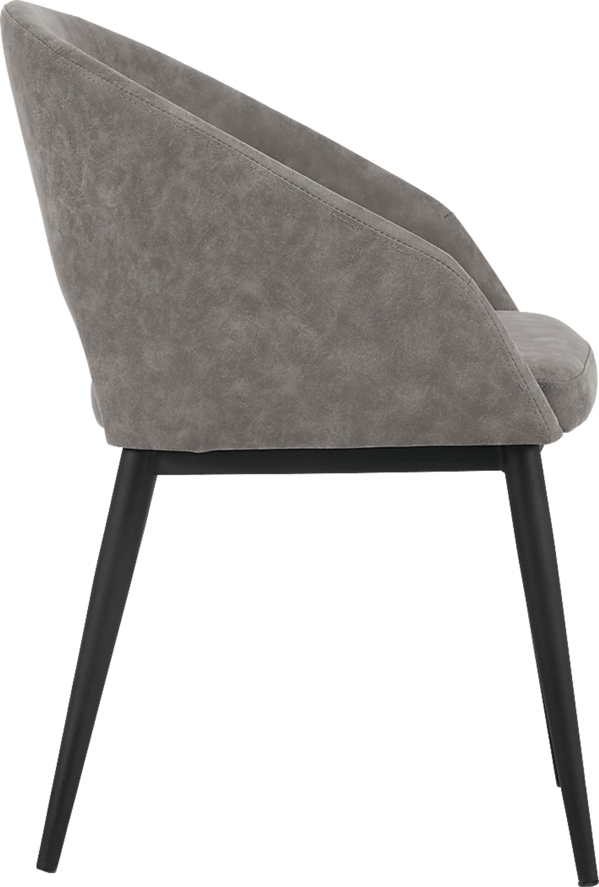 Mersey Gray Dining Chair - Image 2
