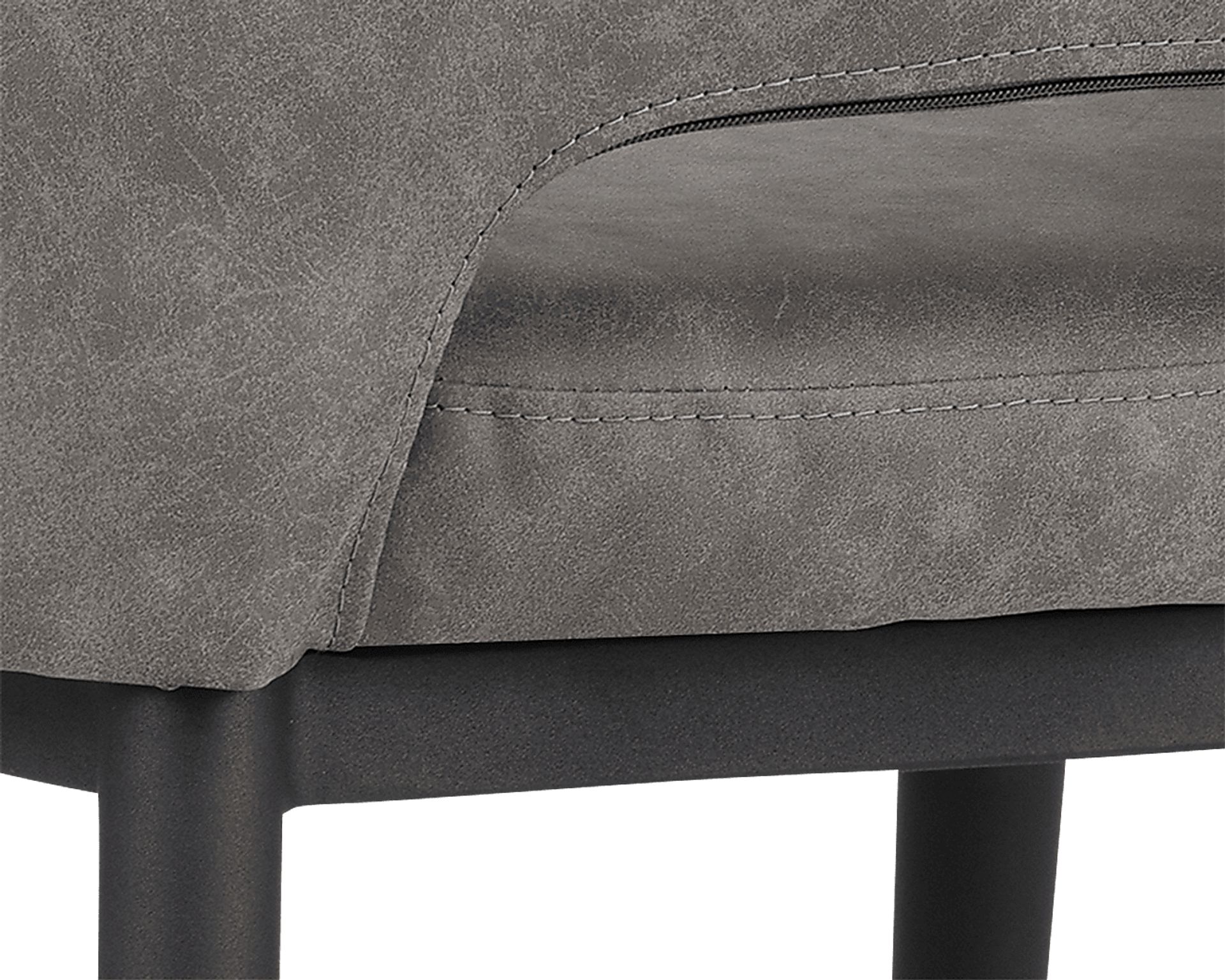 Mersey Gray Dining Chair - Image 6