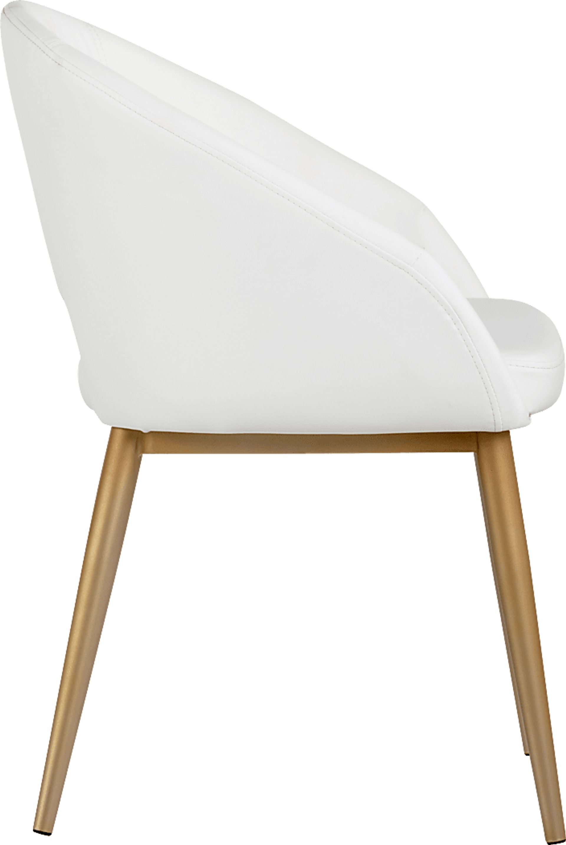 Mersey White Dining Chair - Image 2
