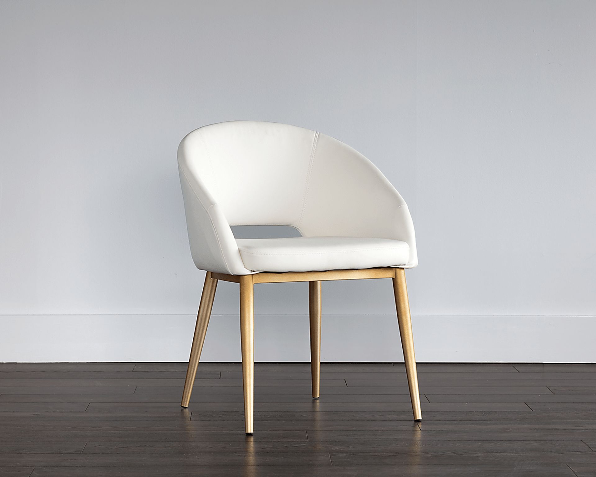 Mersey White Dining Chair - Image 4