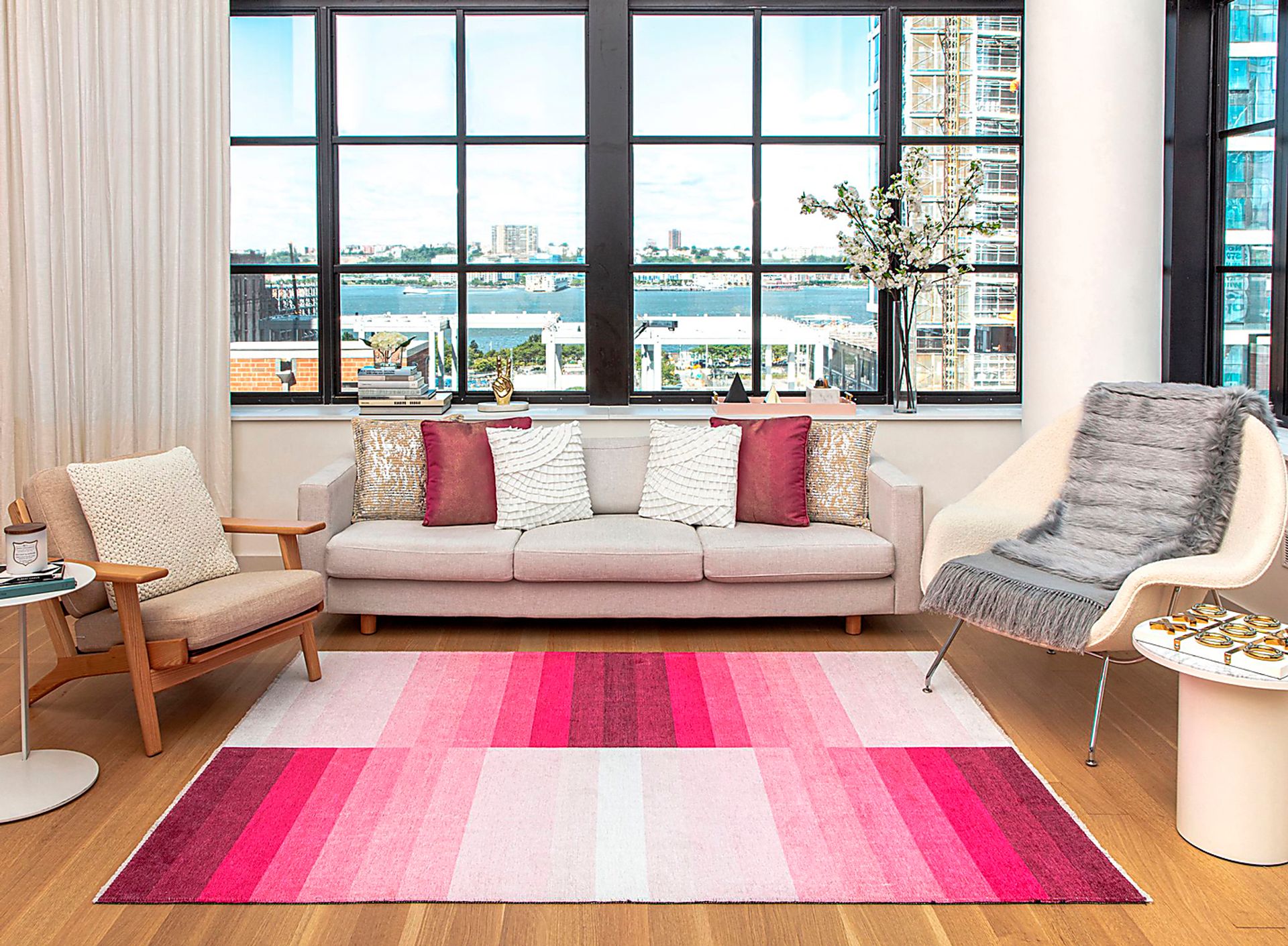 Mershi Pink 7'10 x 10' Rug - Image 2
