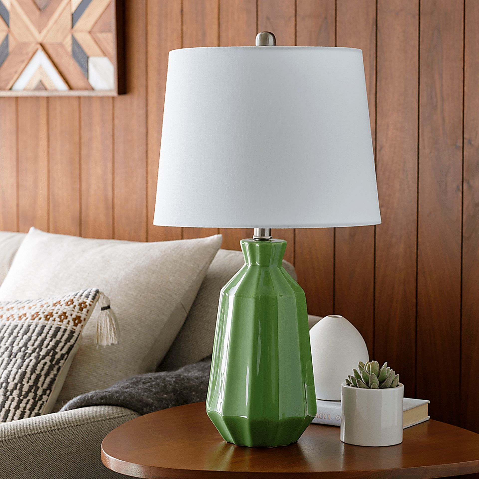 Mertens Oaks Green Lamp - Image 2