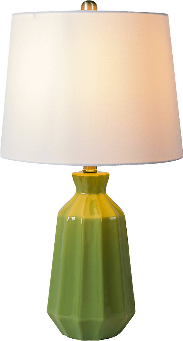 Mertens Oaks Green Lamp - Thumbnail - Image 3