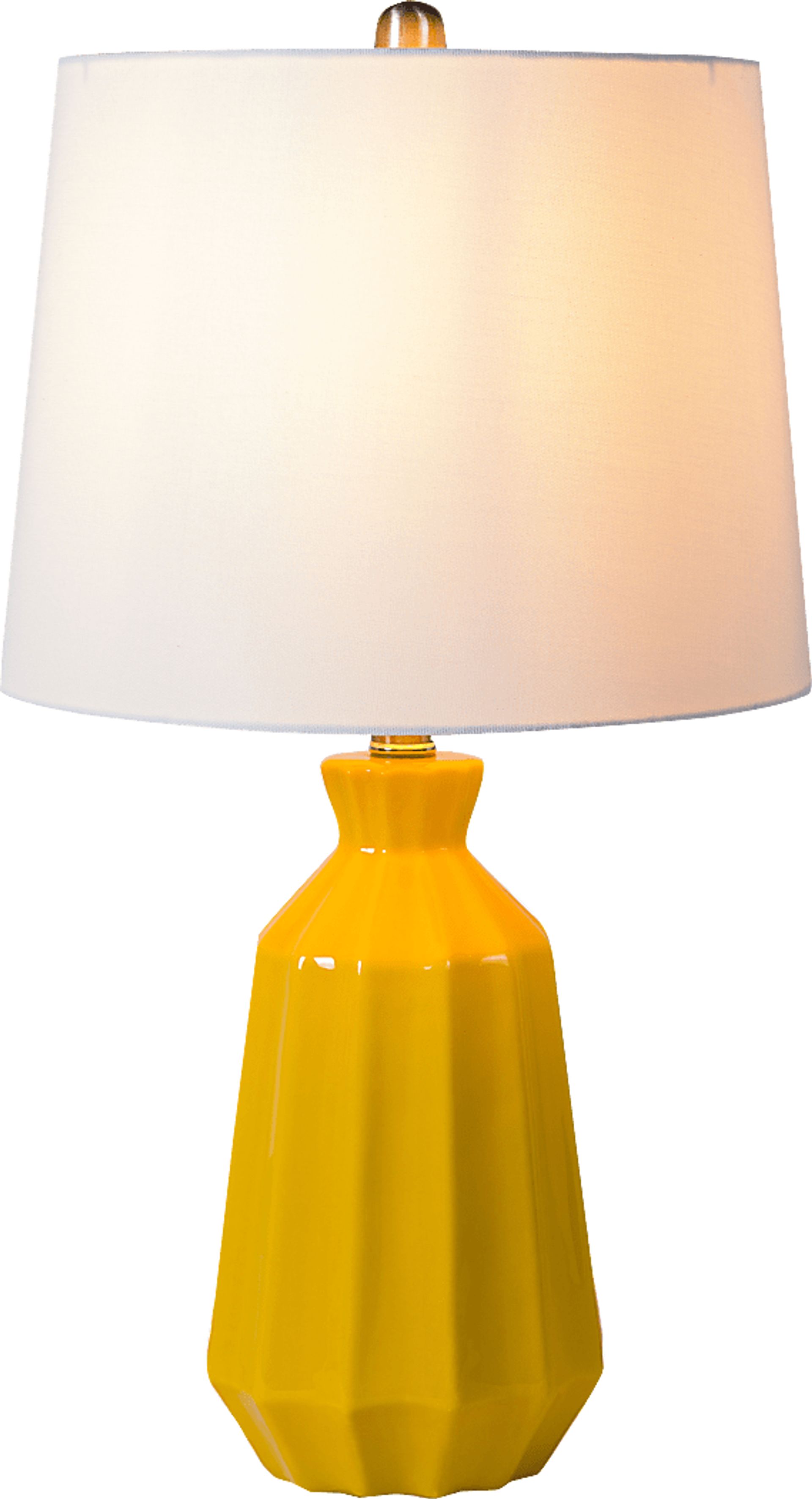 Mertens Oaks Yellow Lamp - Image 3