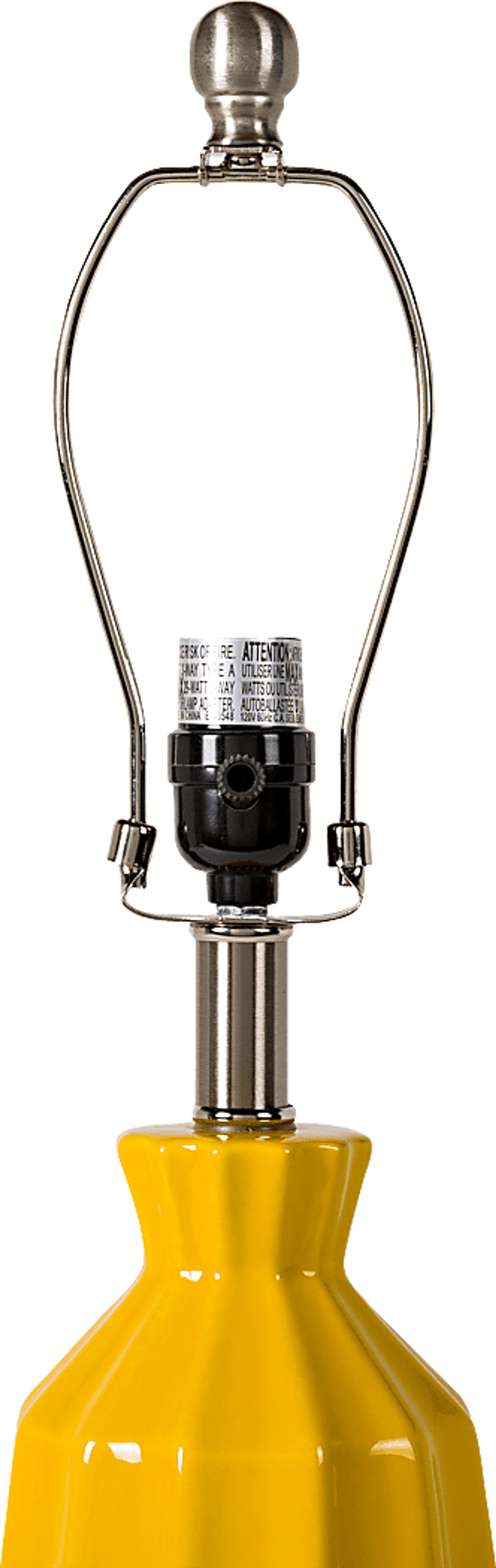 Mertens Oaks Yellow Lamp - Image 5