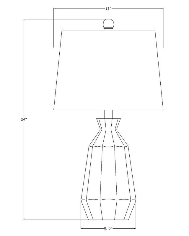 Mertens Oaks Yellow Lamp - Thumbnail - Image 7
