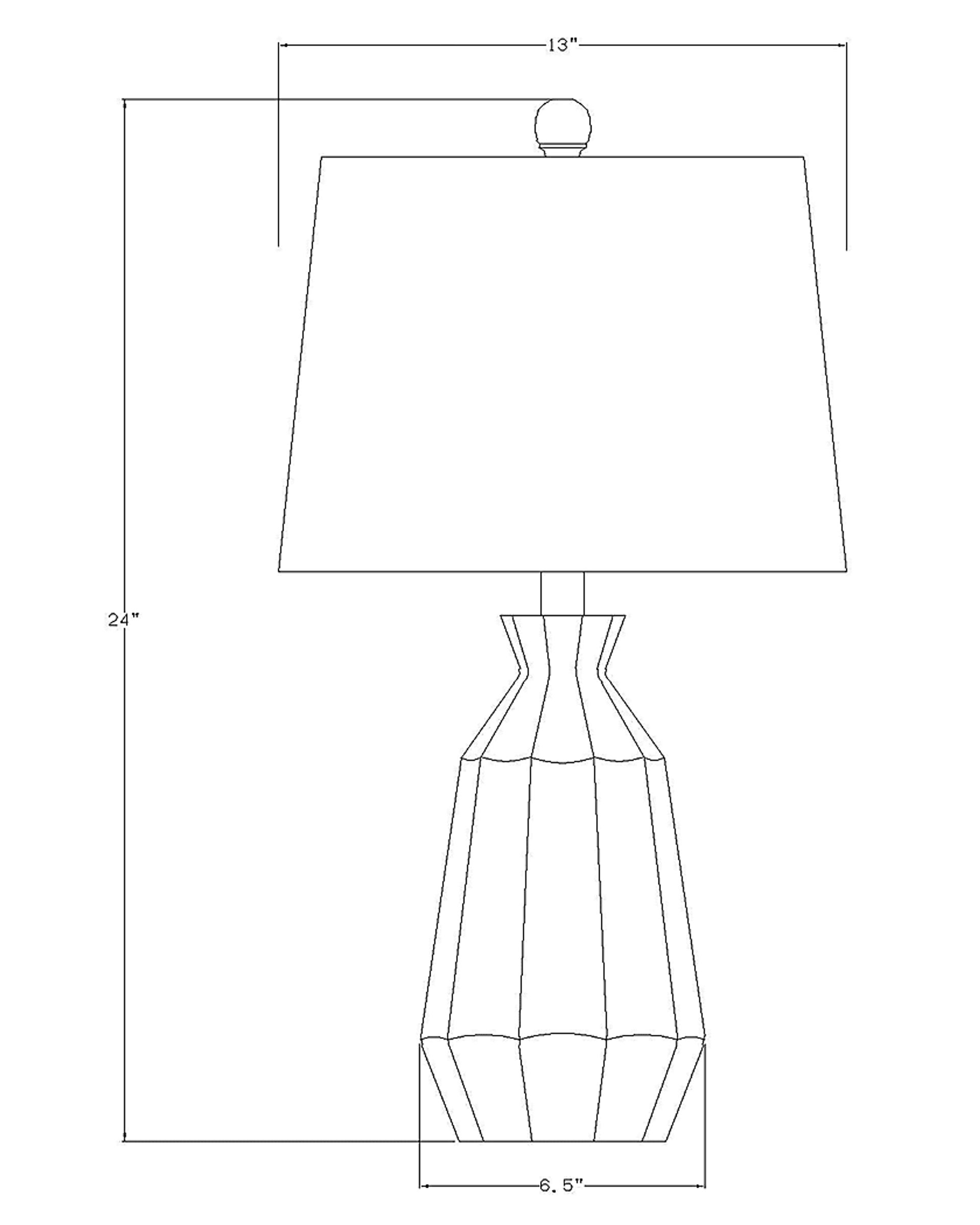 Mertens Oaks Yellow Lamp - Image 7