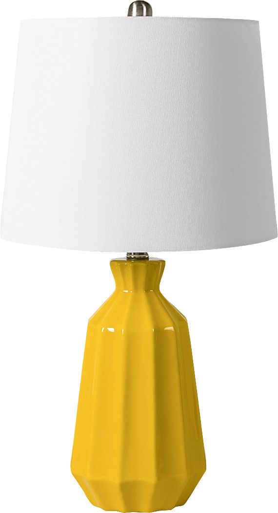 Mertens Oaks Yellow Lamp