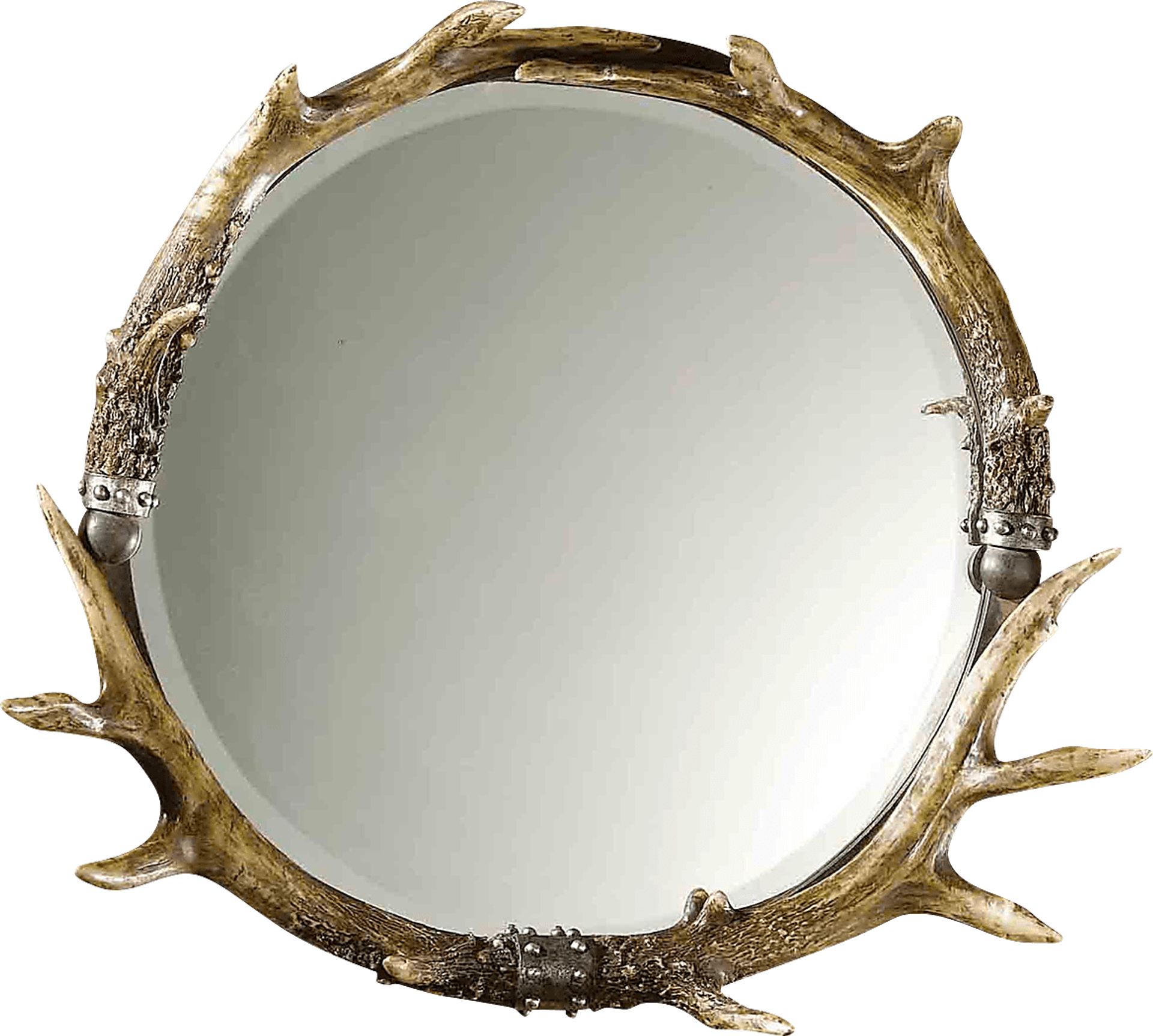 Merton Brown Mirror - Image 1