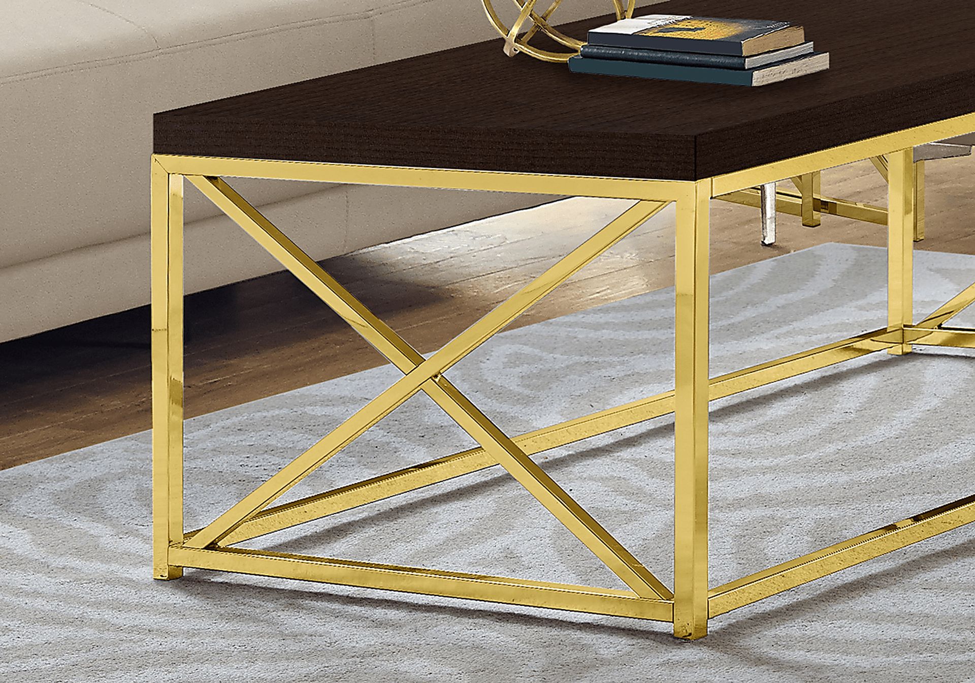 Merwick Cappuccino Cocktail Table - Image 3