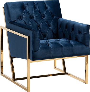 Mesbury Navy Accent Chair