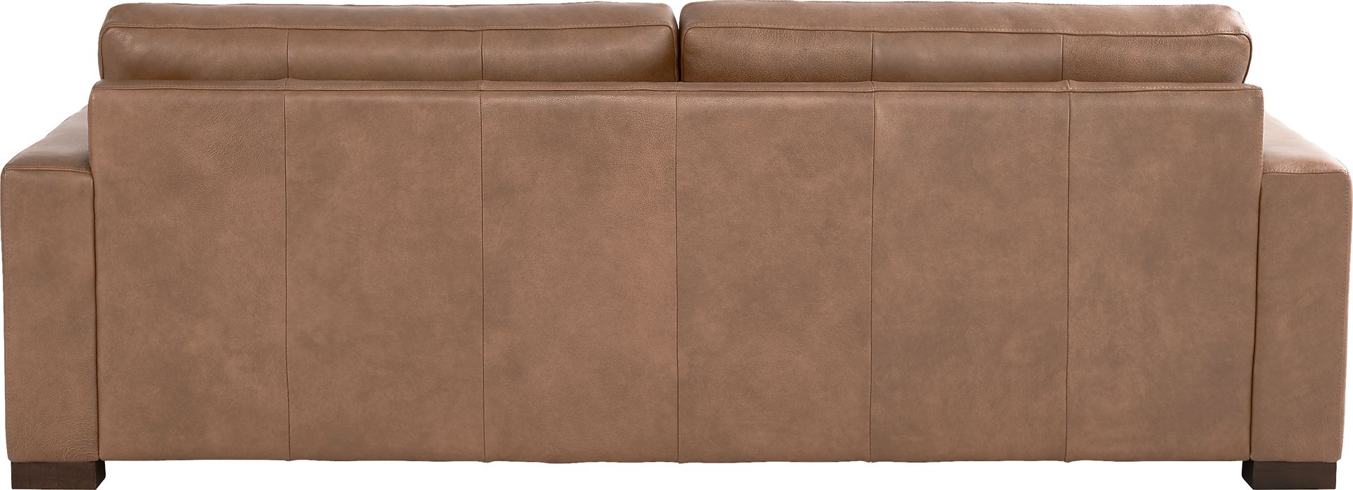 Messina Brown Leather 5 Pc Living Room - Image 3