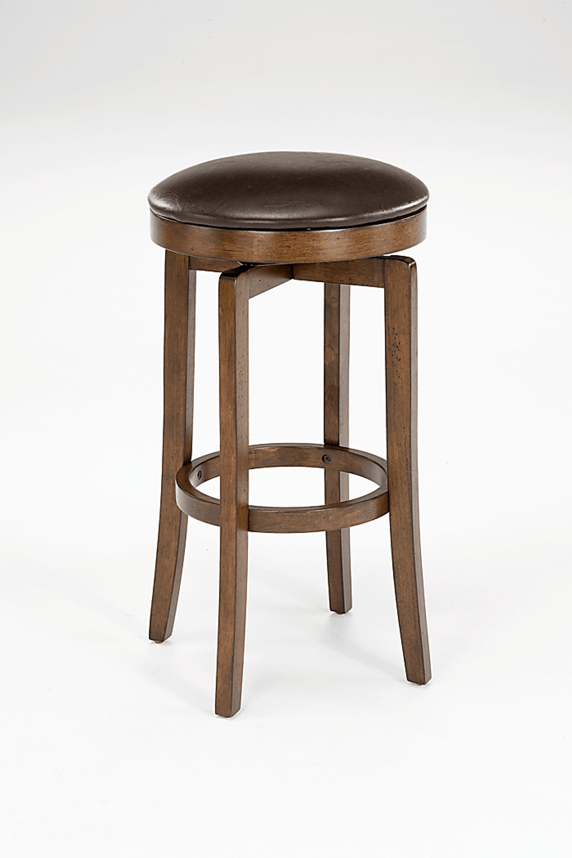 Messner Cherry Swivel Barstool - Image 2
