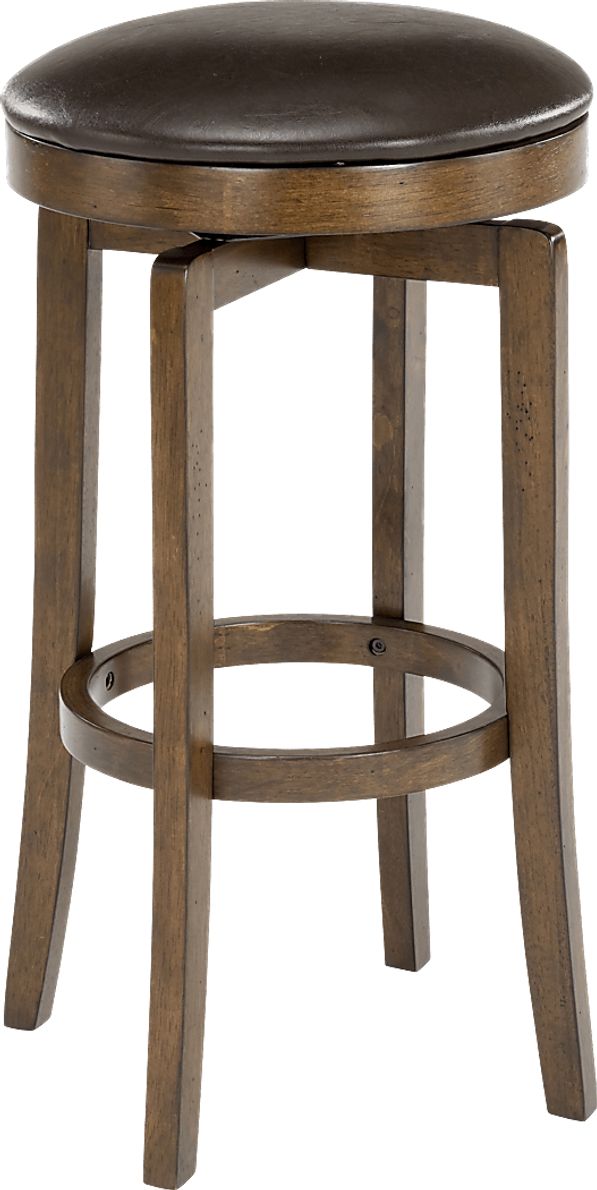 Messner Cherry Swivel Barstool