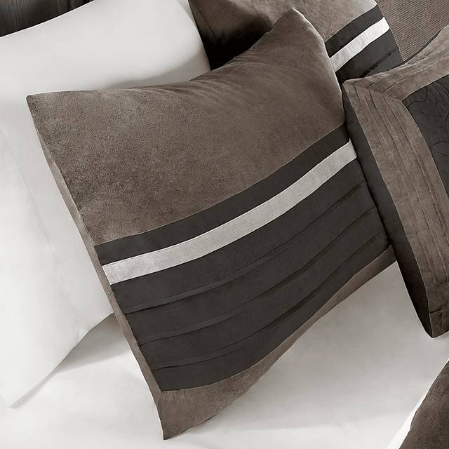 Metina Black 7 Pc California King Comforter Set - Thumbnail - Image 3