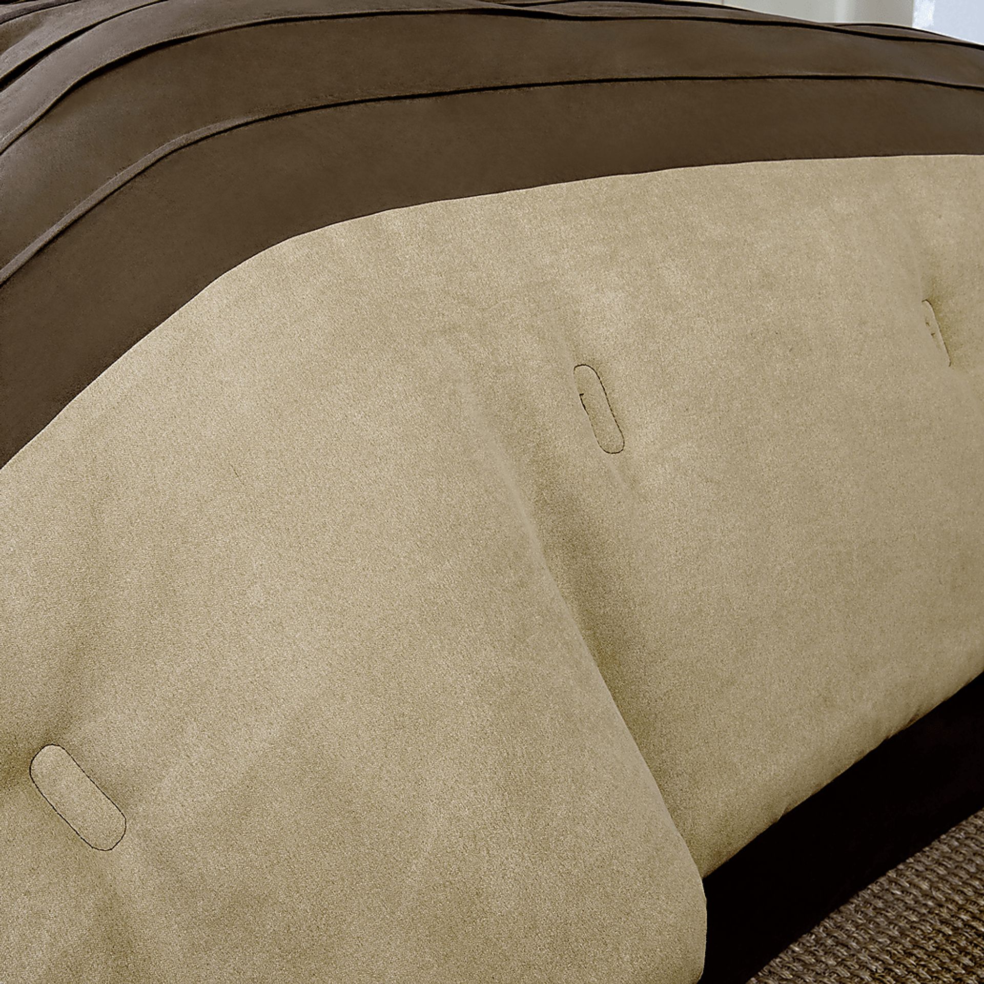 Metina Natural 7 Pc Queen Comforter Set - Image 4
