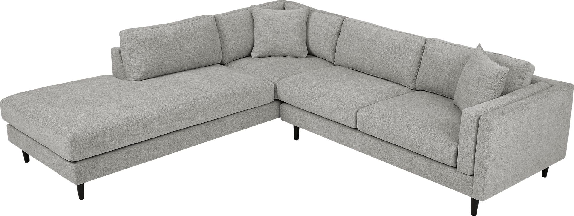 Metro Lounge Dove 5 Pc Sectional Living Room - Image 2