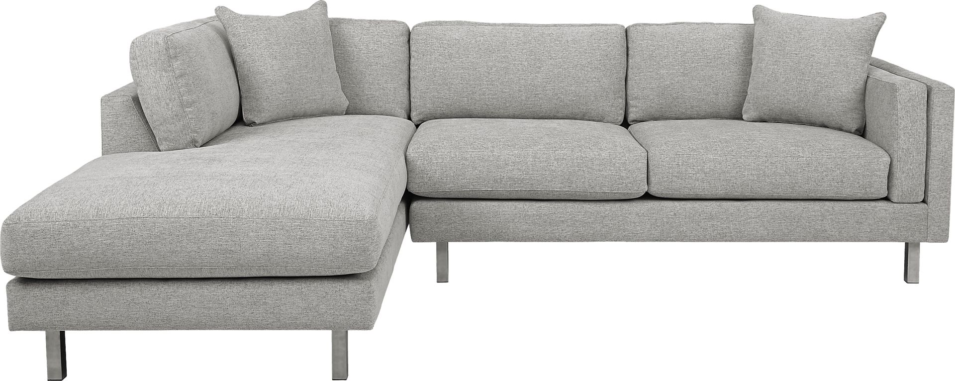 Metro Lounge Dove 2 Pc Sectional - Image 1