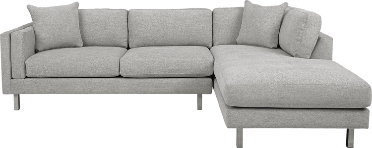 2 pc right arm chaise sectional