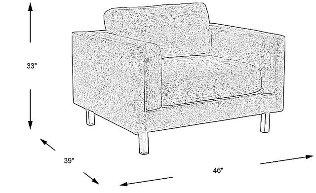 Dimension Image. Please refer to the Dimension Tab on this page for dimension details.