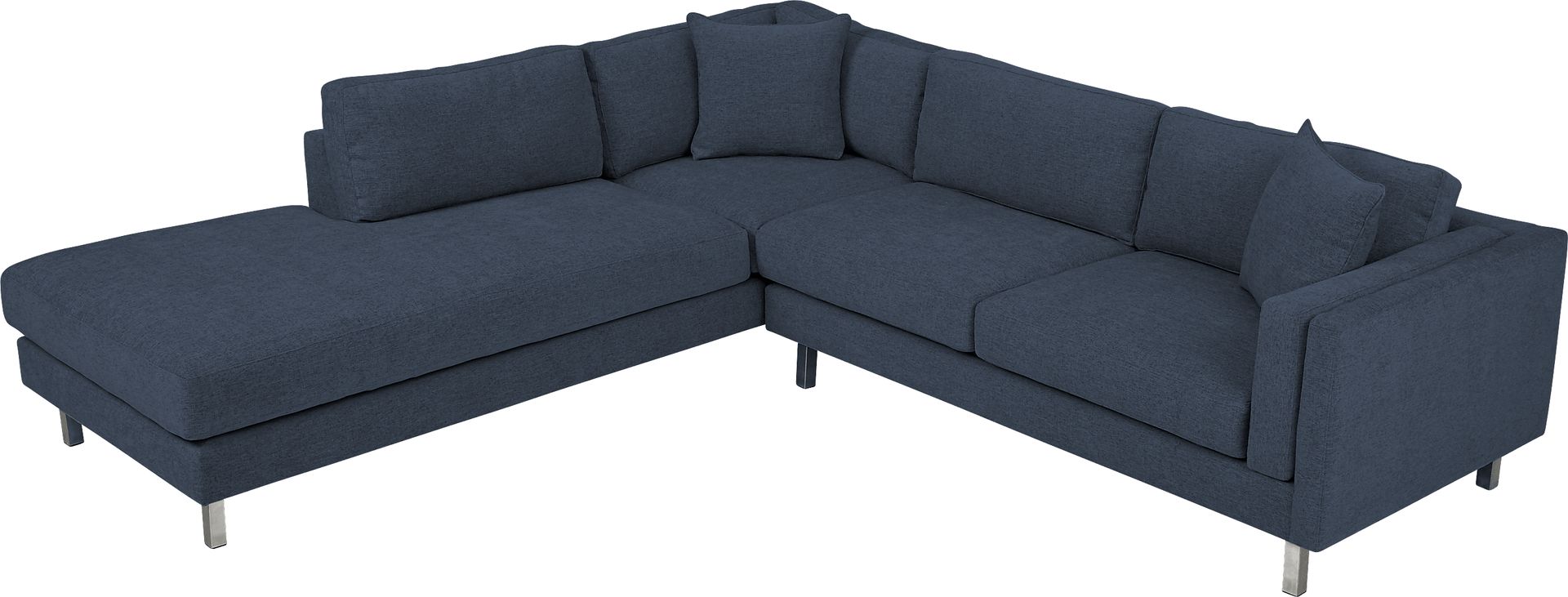 Metro Lounge Sapphire 5 Pc Sectional Living Room - Image 2