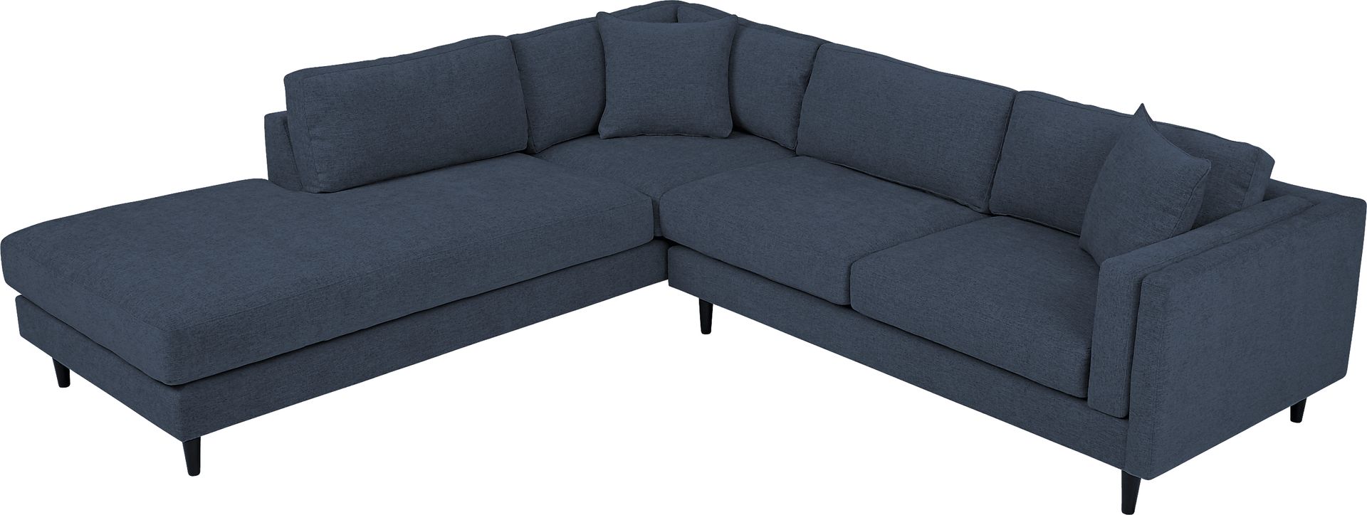 Metro Lounge Sapphire 5 Pc Sectional Living Room - Image 2