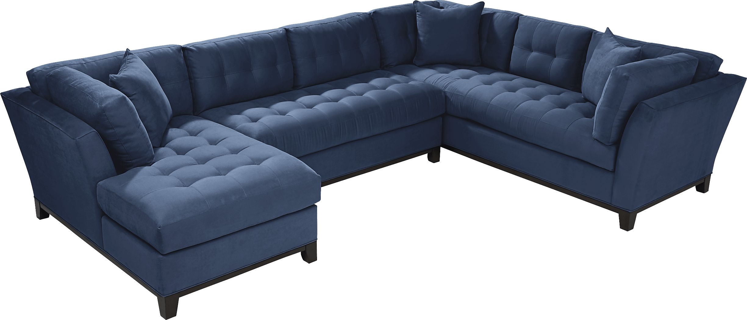 3 pc left arm chaise sectional
