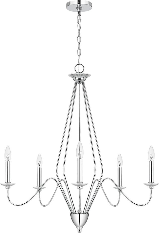 Metron Trail Chrome Chandelier - Thumbnail - Image 1