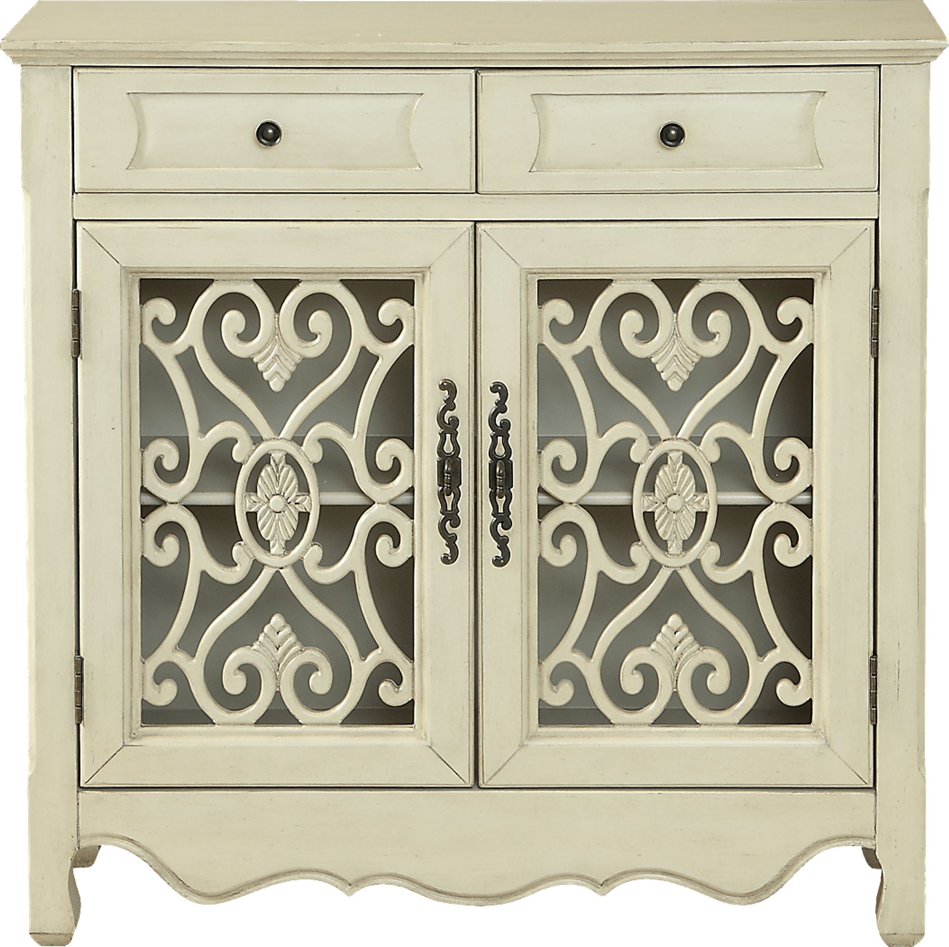 Mews White Accent Cabinet - Image 2