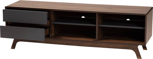 Meyrick Walnut 59 in. Console - Thumbnail - Image 2