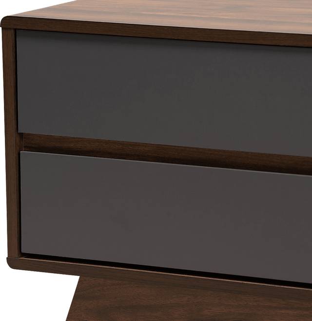Meyrick Walnut 59 in. Console - Thumbnail - Image 5