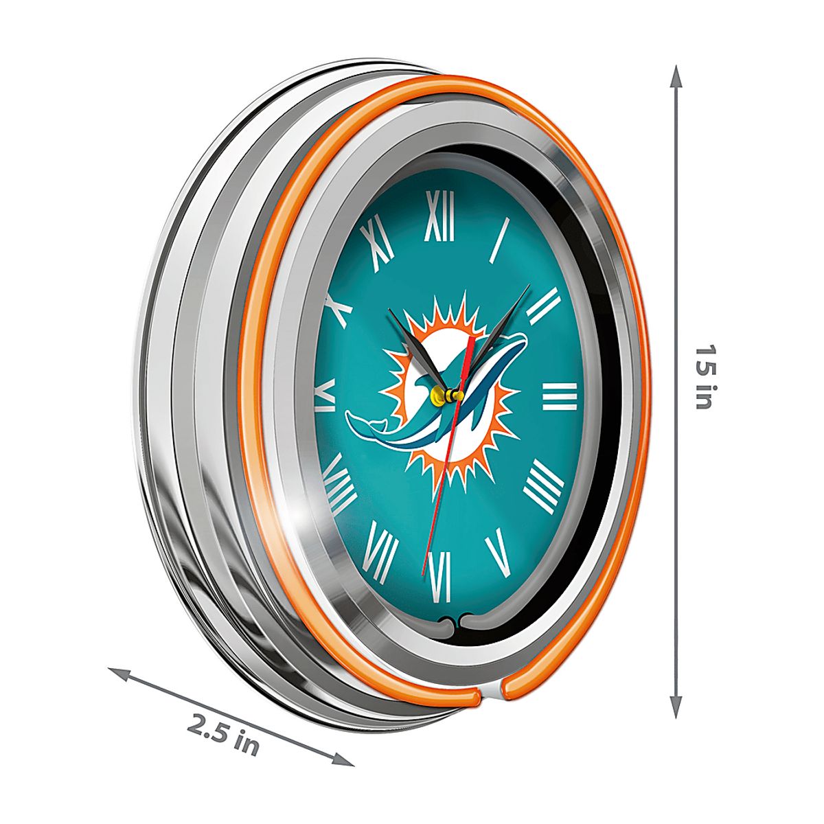 Nfl Neon Clock Wall | Rooms to Go