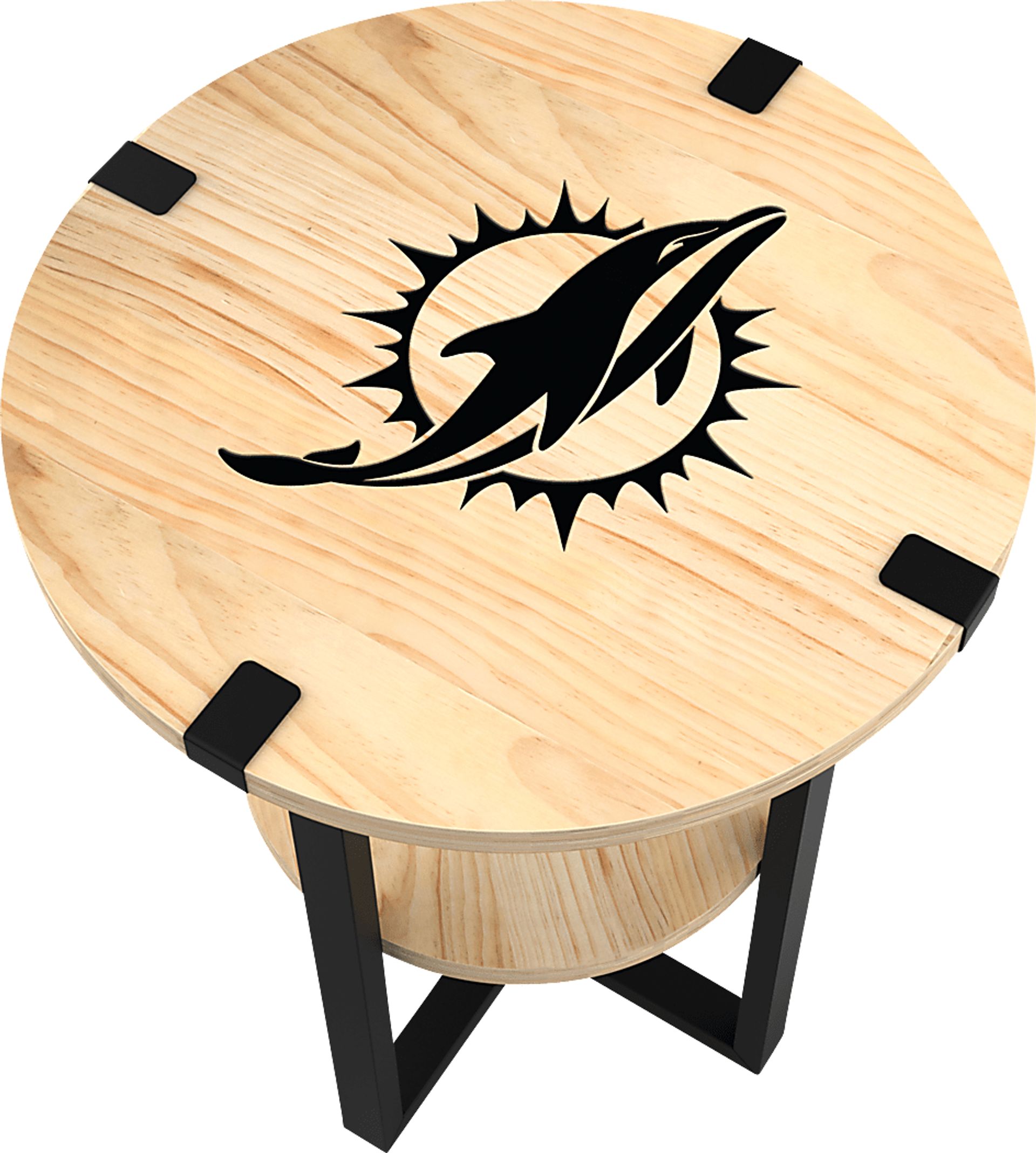 Miami Dolphins Side Table - Image 4