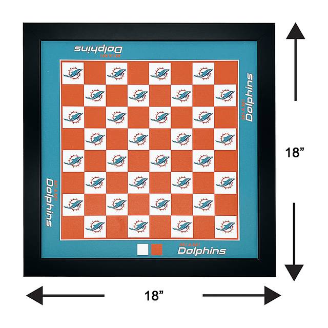 Miami Dolphins Wall Chess Set - Thumbnail - Image 6