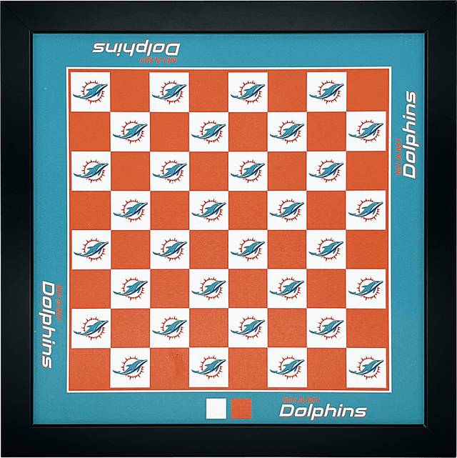 Miami Dolphins Wall Chess Set - Thumbnail - Image 1