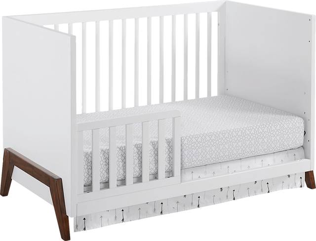Miana White Convertible Crib - Thumbnail - Image 2