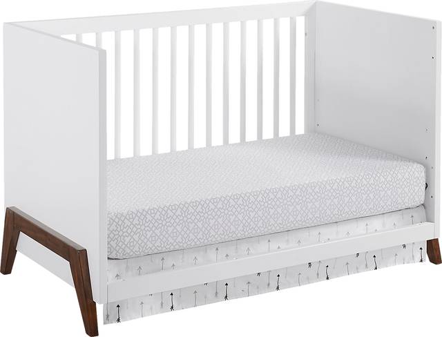 Miana White Convertible Crib - Thumbnail - Image 3