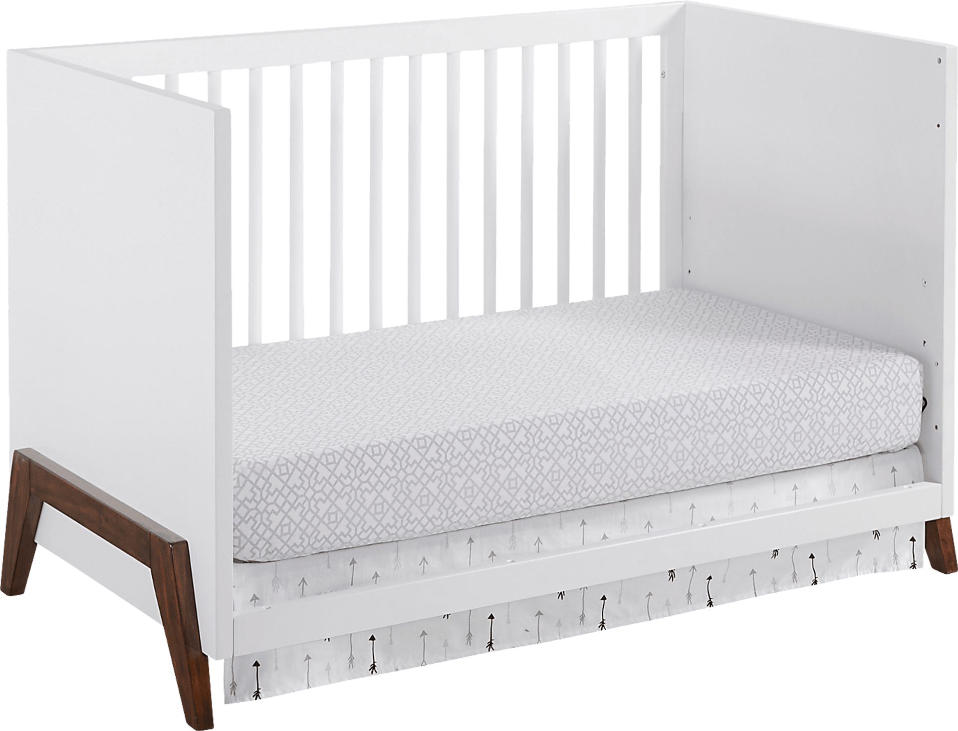 Miana White Convertible Crib - Image 3