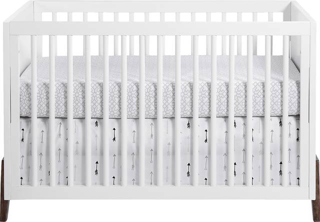Miana White Convertible Crib - Thumbnail - Image 4