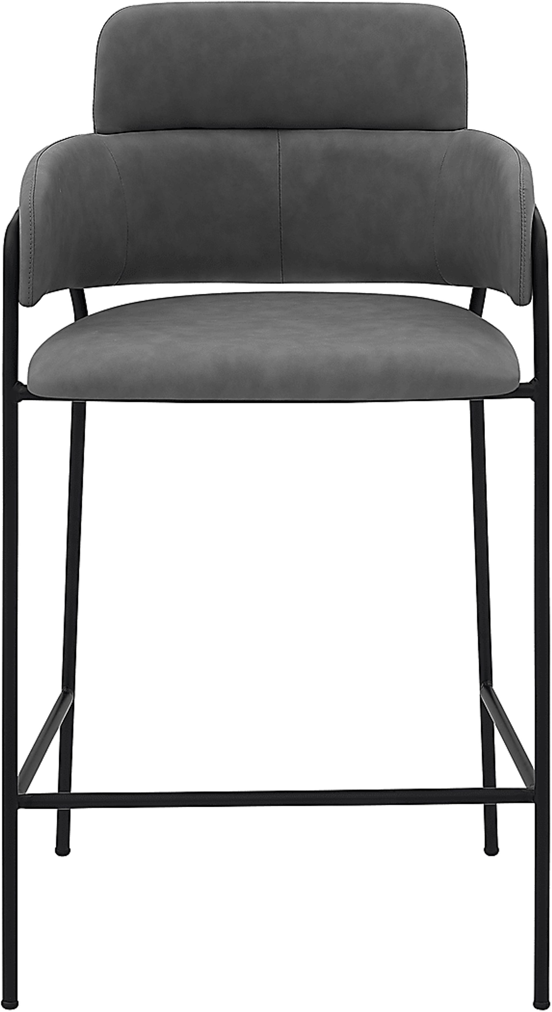 Miava Gray Counter Height Stool - Image 2