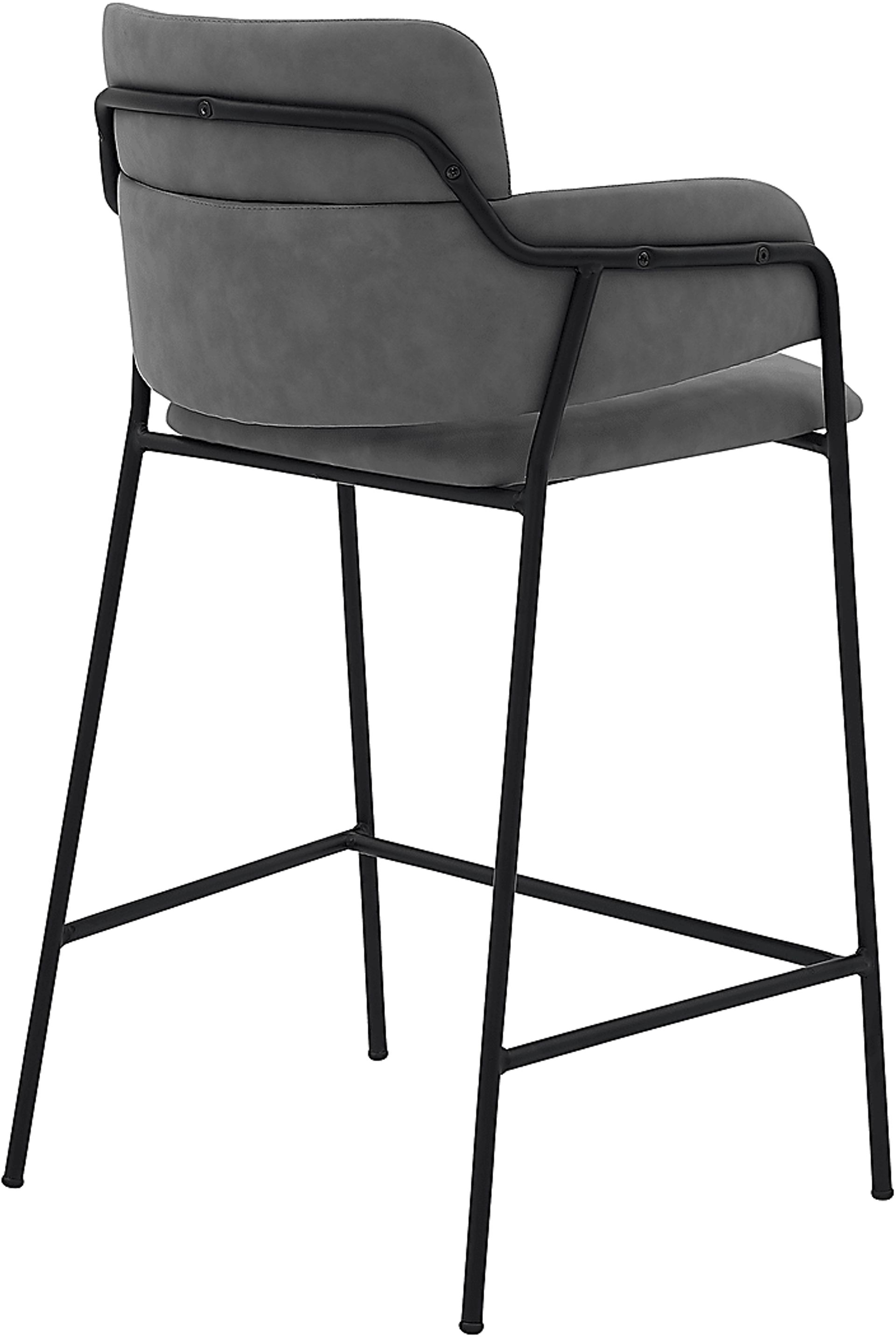 Miava Gray Counter Height Stool - Image 3