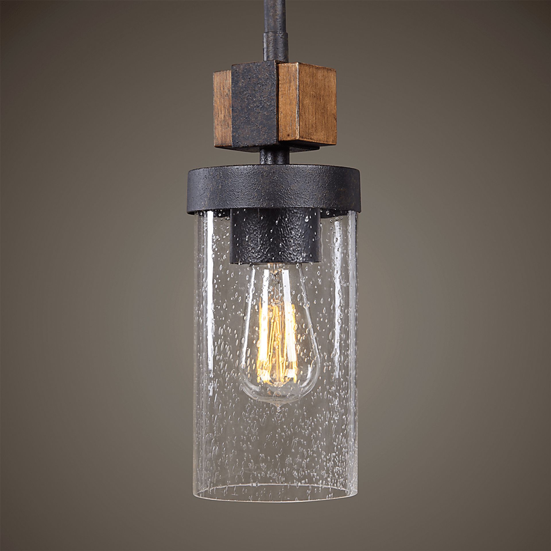 Michael Lane Bronze Pendant - Image 5