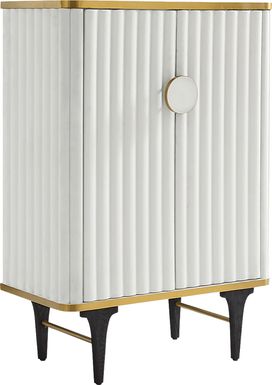 Michener Cream Bar Cabinet