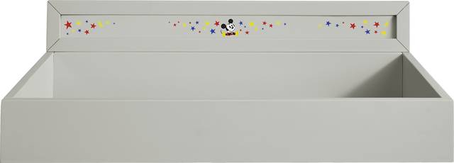 Mickey Mouse and Minnie Mouse Gray Changing Tray with Classic Art - Thumbnail - Image 2