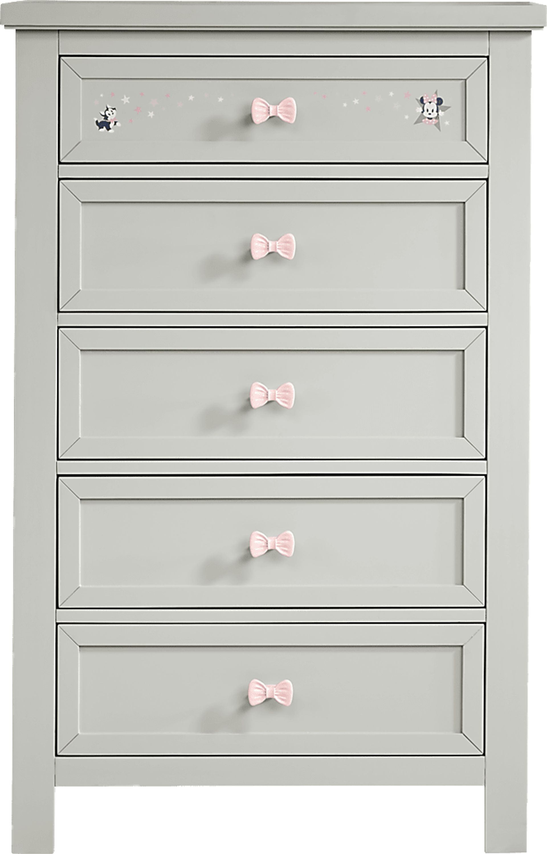 Mickey Mouse and Minnie Mouse Gray Chest with Classic Art - Image 2